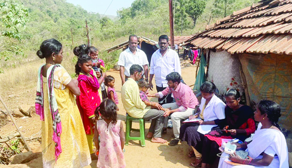 వైద్యశిబిరం ఏర్పాటు