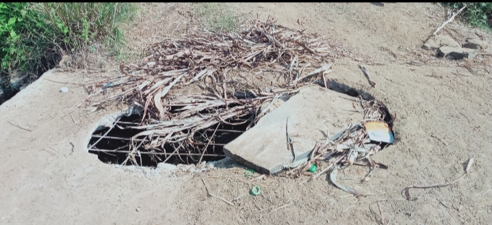 కూలిన కల్వర్టు