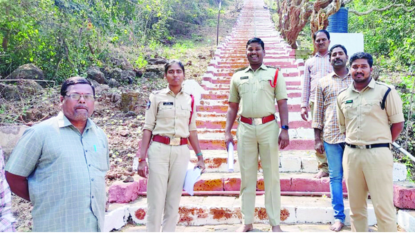 వెంకన్న ఉత్సవ ఏర్పాట్లు పరిశీలన