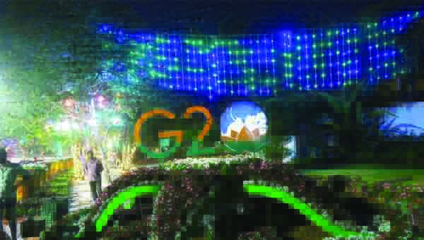 జి-20 సదస్సుకు సర్వం సిద్ధం
