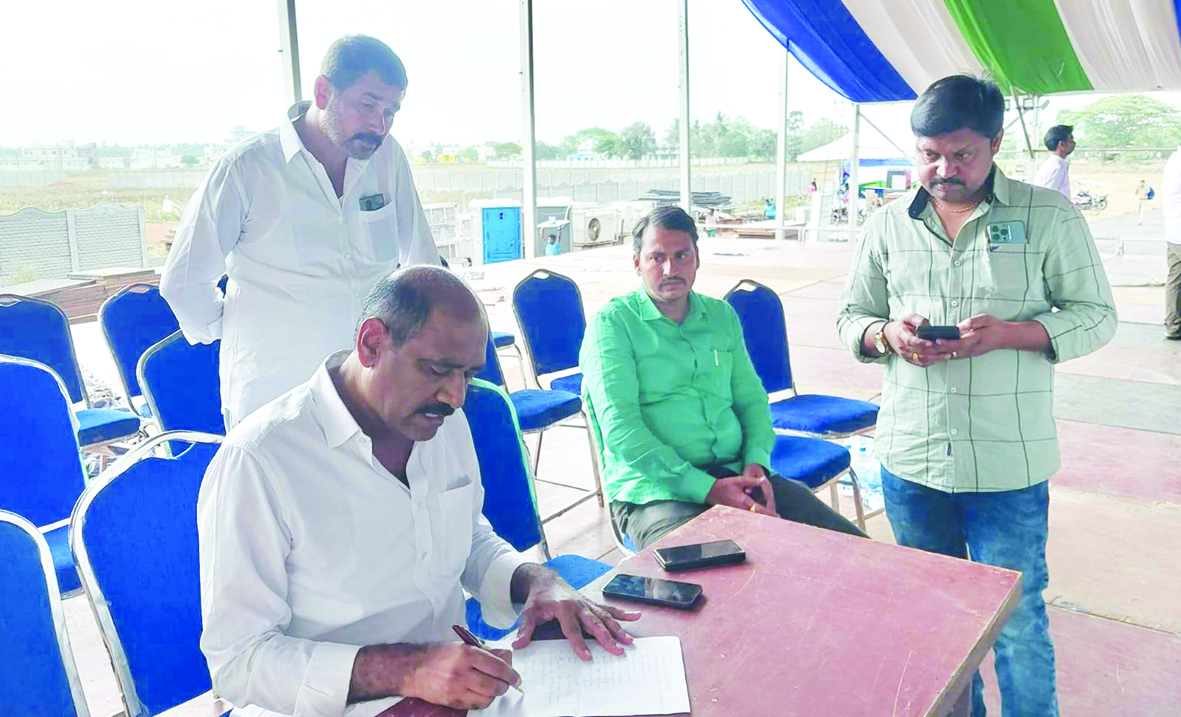 సిఎం పర్యటనకు ఏర్పాట్లు పూర్తి