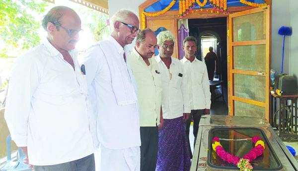 మాదల అంజయ్యకు మాతృవియోగం