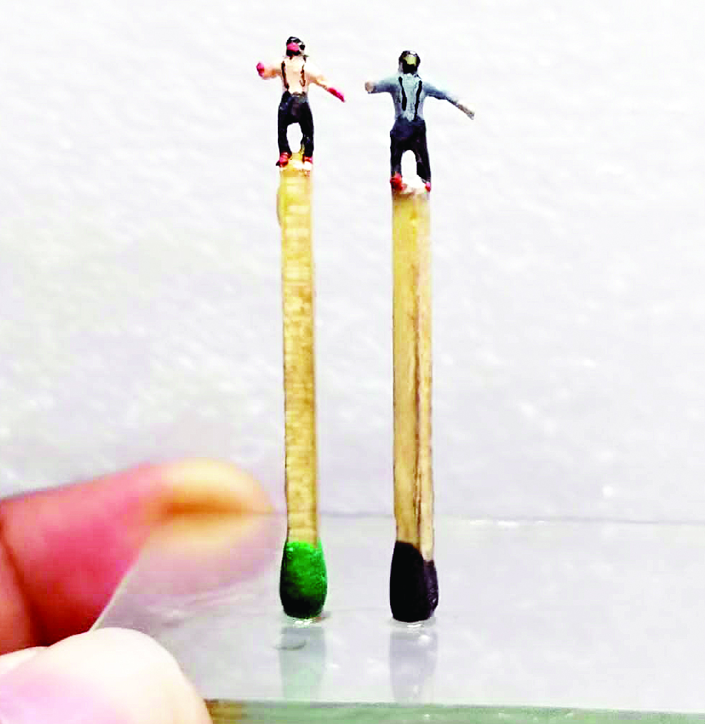 అగ్గిపుల్లపై అద్భుతం