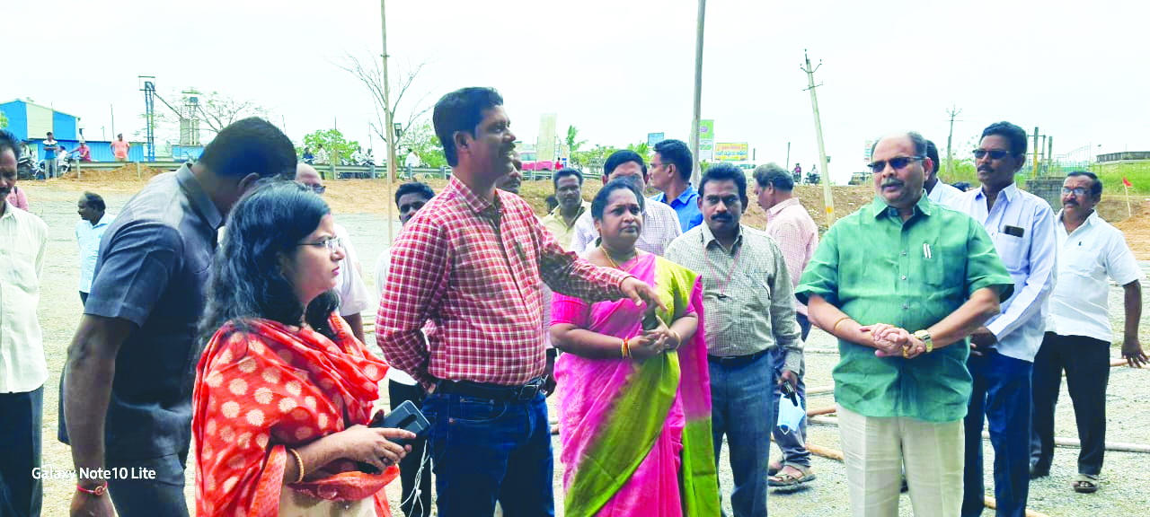 సిఎం పర్యటన ఏర్పాట్లు పరిశీలన