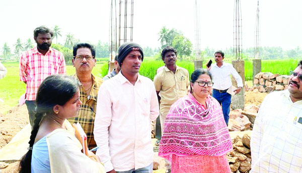 జగనన్న ఇళ్ల నిర్మాణం వేగవంతం