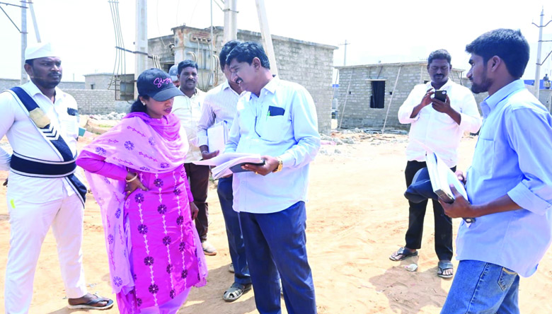 జగనన్న కాలనీ పనులు త్వరితగతిన పూర్తి