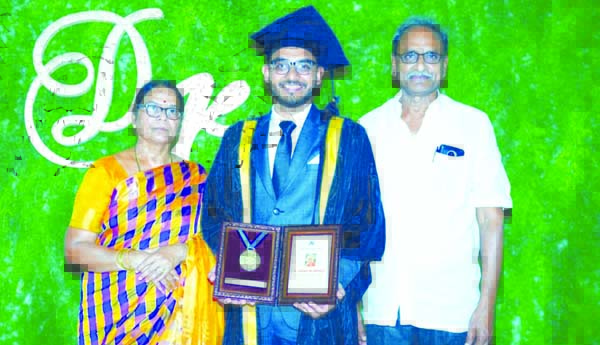 నాగబోయిన రంగారావు మనవడికి డాక్టరేట్‌