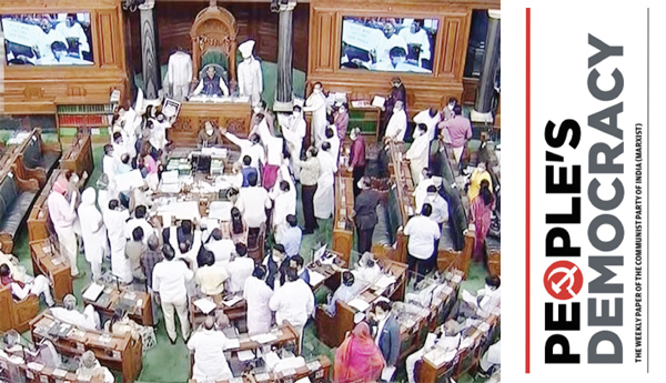 Govt-trampling-Parliament-for-Adani
