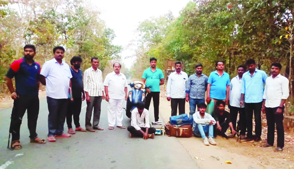 25 కేజీల గంజాయి పట్టివేత