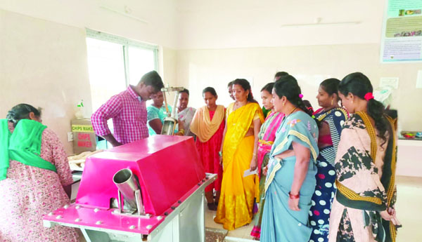 కర్ర పెండలం, చిలకడ దుంప ఉత్పత్తులపై శిక్షణ