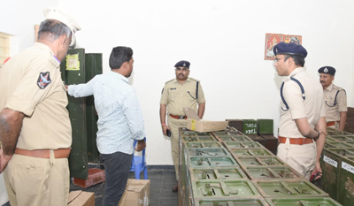 పరిశీలించిన ఎస్పీ