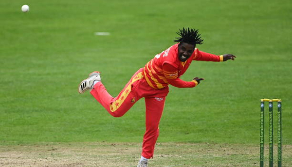 Zimbabwe-bowler-Madevere-hat-trick