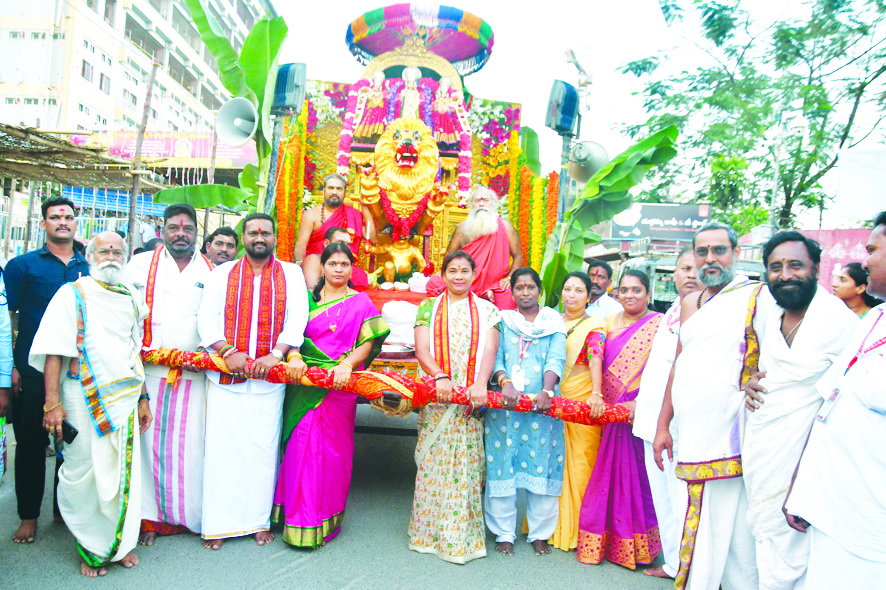 ఘనంగా శ్రీ దుర్గామల్లేశ్వరస్వామి కల్యాణ మహాోత్సవం