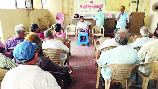 20న ఎంపీ ఇంటి ముందు పెన్షనర్ల భిక్షాటన