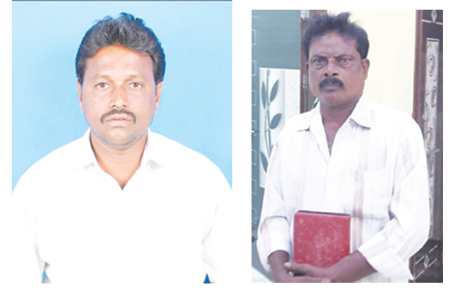 మృతులు శ్యామ్‌బాబు, కృపానందం (ఫైల్‌)