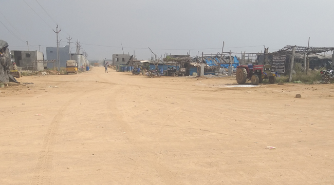 జగనన్న లే అవుట్లలో దొంగల బెడద