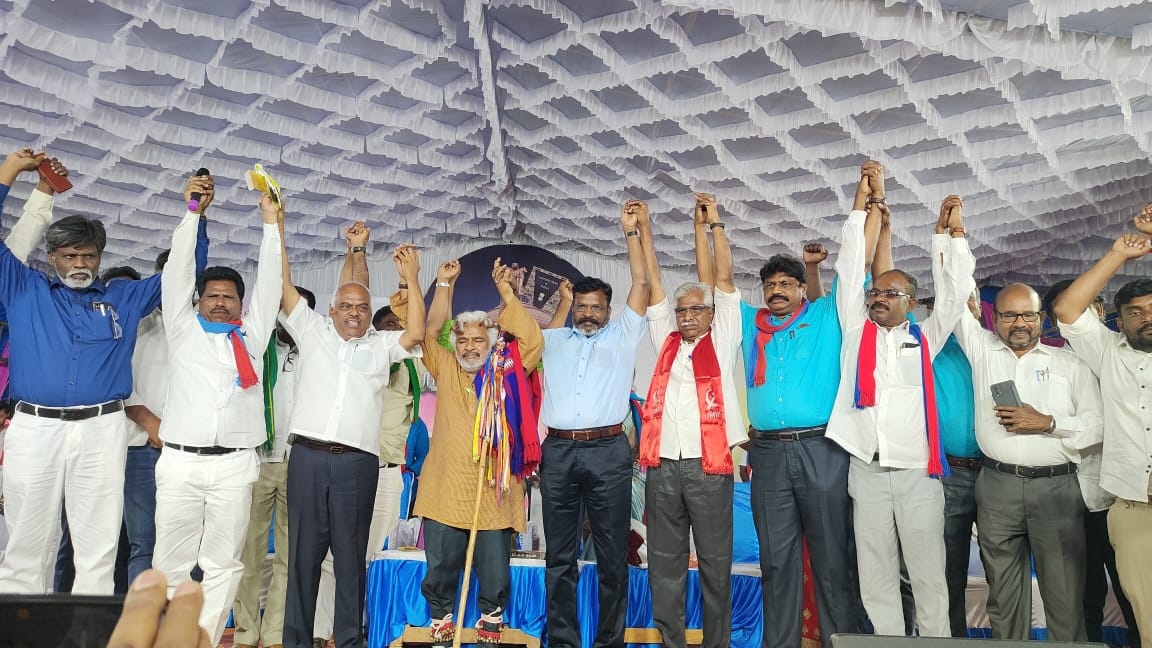 ప్రజాస్వామ్యాన్ని కాపాడుకుందాంవిసికె పార్టీ జాతీయ అధ్యక్షులు :డాక్టర్‌ తిరుమావళవన్‌