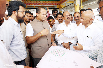 కోదండరాముని కల్యాణానికి విస్తత ఏర్పాట్లు