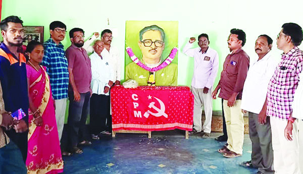 దొడ్డి రామునాయుడుకు ఘన నివాళి