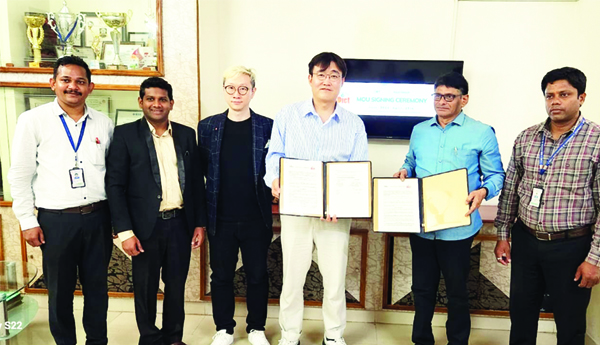 దక్షిణ కొరియా కంపెనీతో డైట్‌ ఒప్పందం