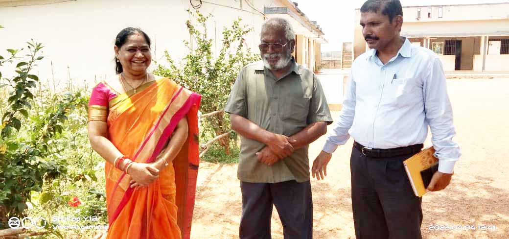 చైల్డ్‌ ఆశ్రమంలో డిఇఒ పరిశీలన