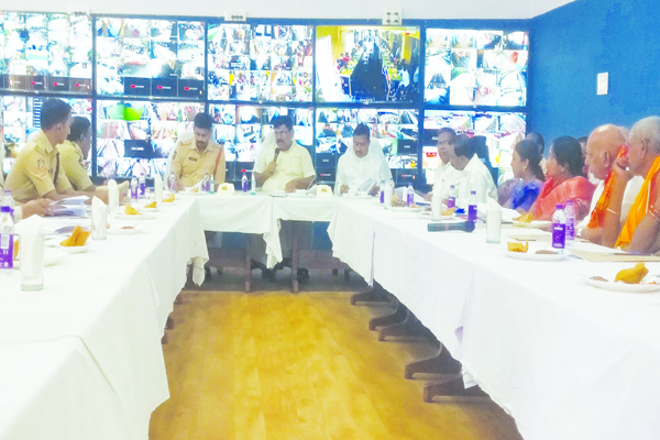 సత్యదేవుని బ్రహ్మోత్సవాలకు పటిష్ట ఏర్పాట్లు