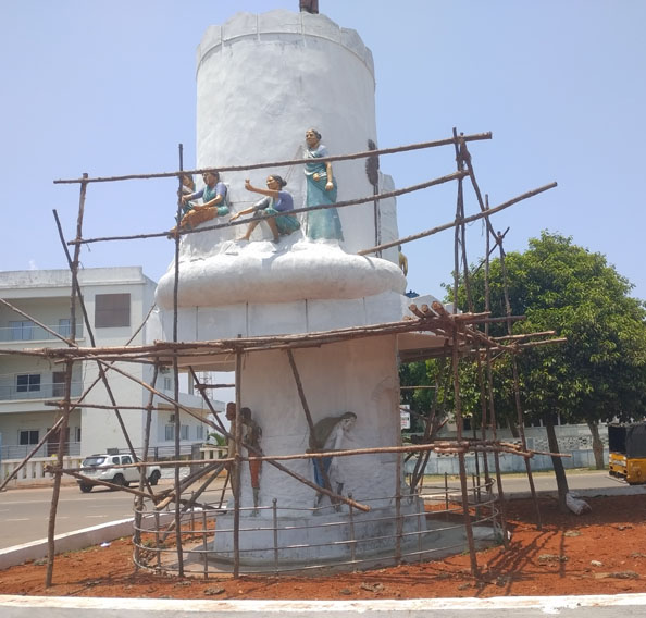 అరకొరగానే జి20 సుందరీకరణ