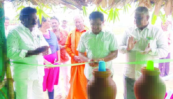 ప్రజల దాహార్తిని తీర్చేందుకే చలివేంద్రాలు