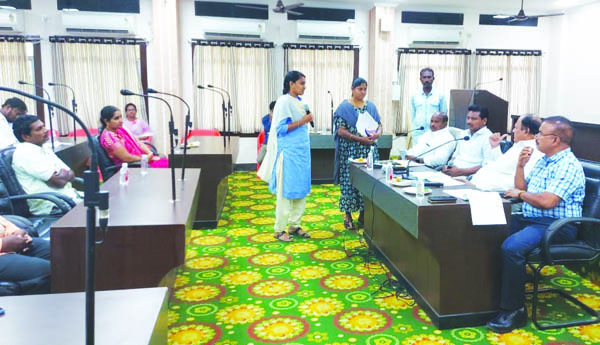 పనులు వేగవంతం చేయాలి: ఎమ్మెల్యే కరణం