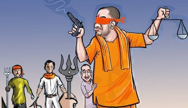 encounters-in-yogi-govt-crimes-failures-of-bjp-govt-UP-article-koteswarao