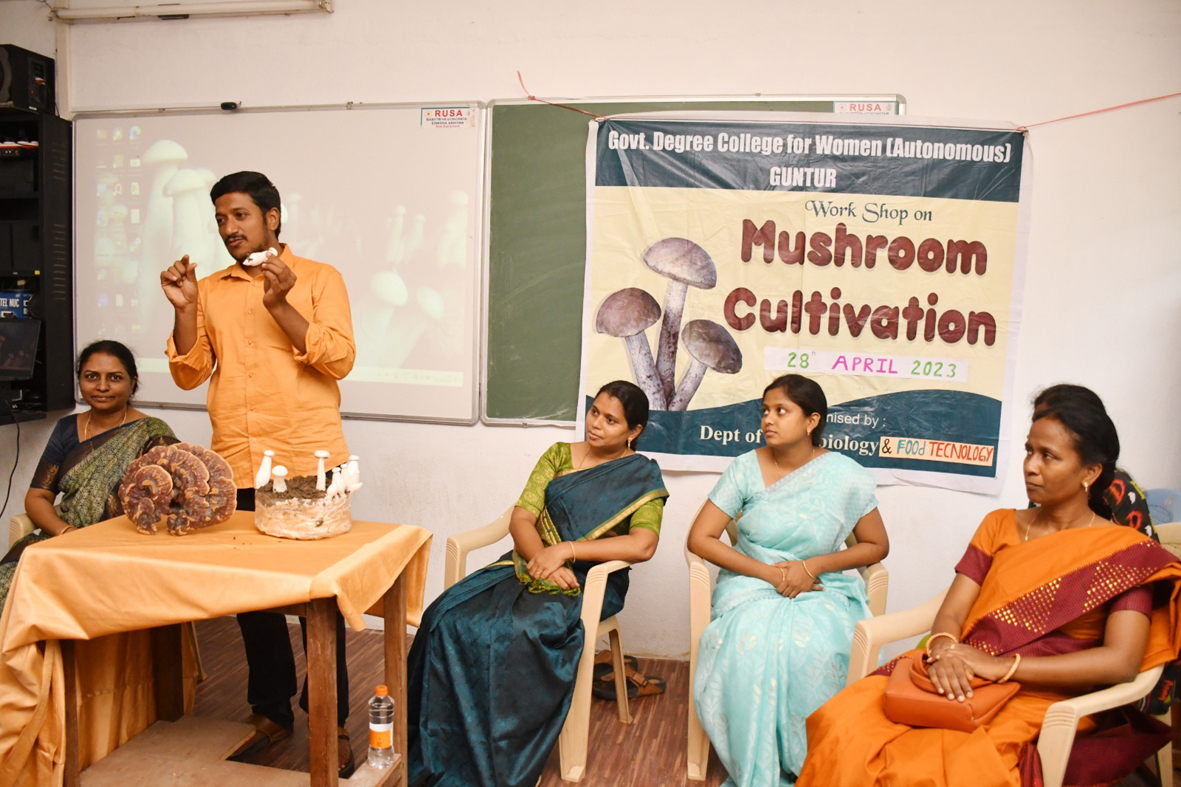 పుట్టగొడుగుల పెంపకంతో ఆర్థిక వెసులుబాటు