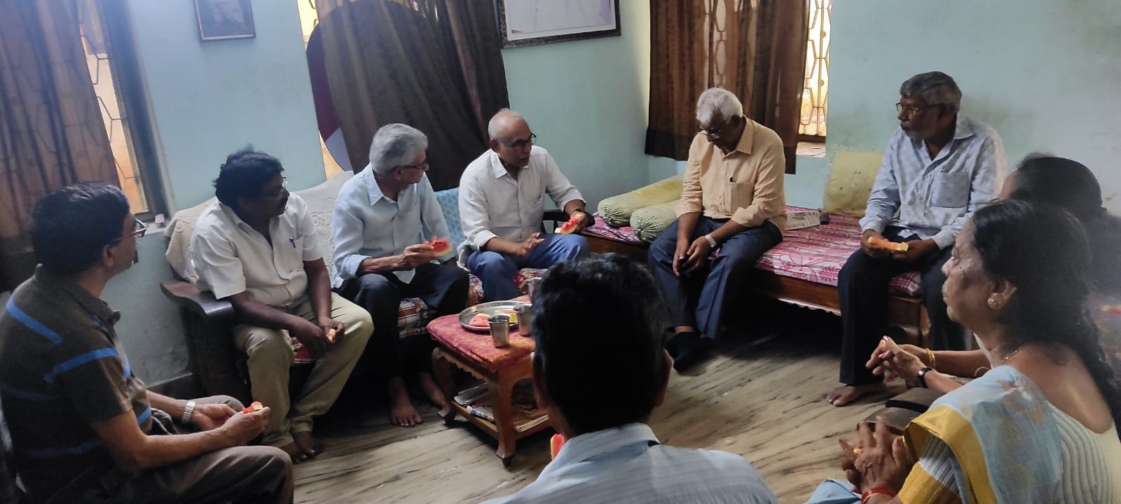 కృష్ణమూర్తి, సుబ్బారావు కుటుంబాలకు పరామర్శ