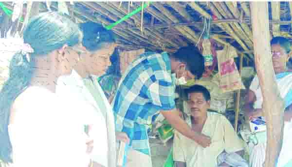 లింగంపేటలో వైద్యశిబిరం