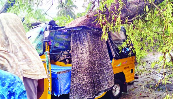 ఈదురుగాలుల బీభత్సం