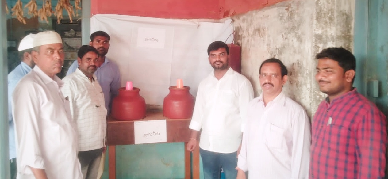 చలివేంద్రం ప్రారంభం