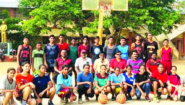 అంతర్‌ జిల్లాల బాస్కెట్‌ బాల్‌ పోటీలకు ఎంపిక