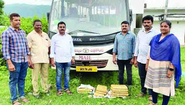 19 కేజీల గంజాయి పట్టివేత