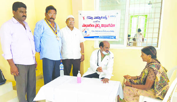 150 మందికి వైద్య పరీక్షలు