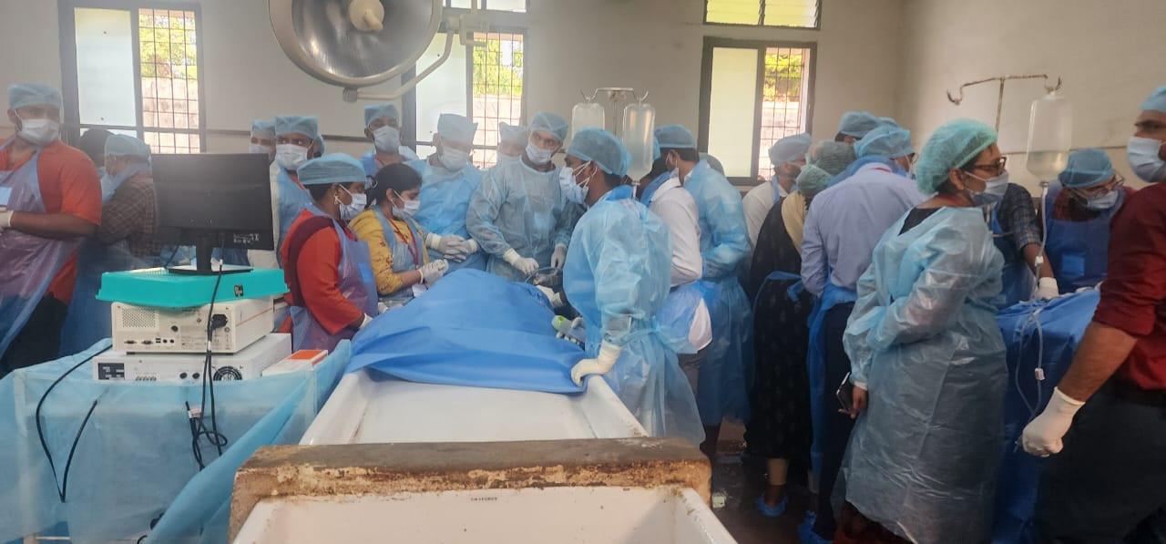 జిజిహెచ్‌లో కేడావర్‌ ఆర్ద్రోస్కోపి సర్జరీ..