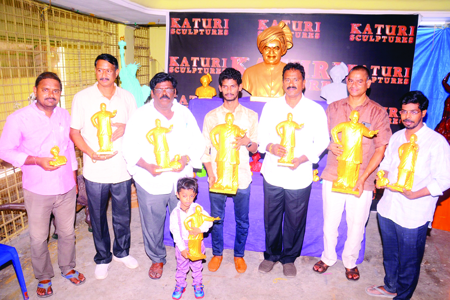 త్రీడీ టెక్నాలజీతో ఎన్టీఆర్‌ విగ్రహాలు