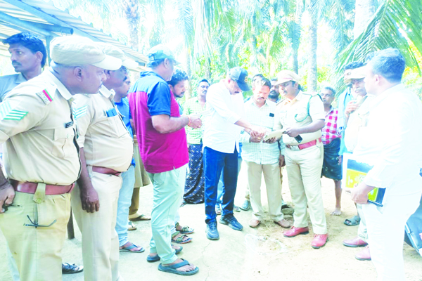 గుర్తుతెలియని జంతువు సంచారం