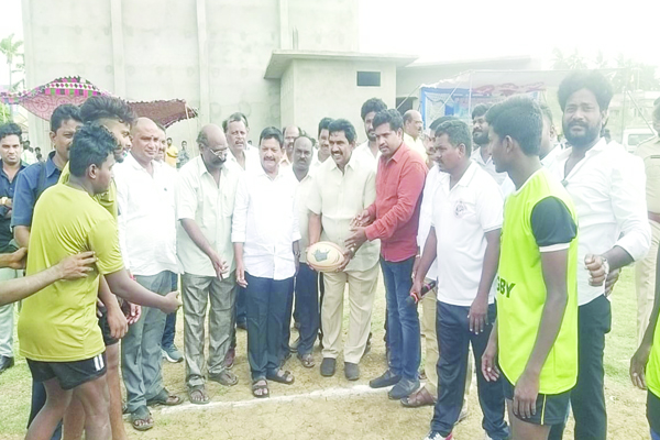 8వ రాష్ట్ర స్థాయి రగ్బీ పోటీలు ప్రారంభం