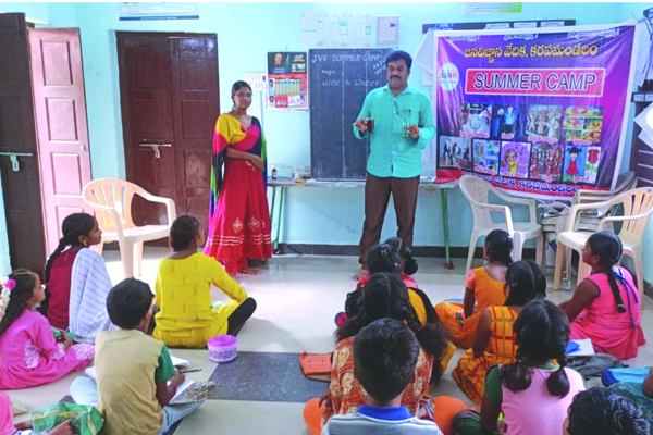 విద్యార్థులకు వినోదంతో విజ్ఞానం