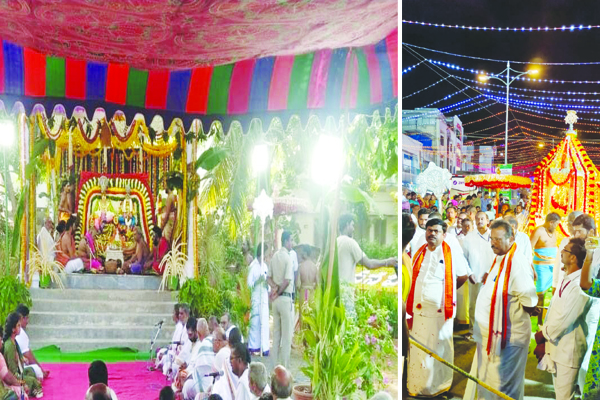 కన్నుల పండువగా సత్యదేవుని వన విహారోత్సవం