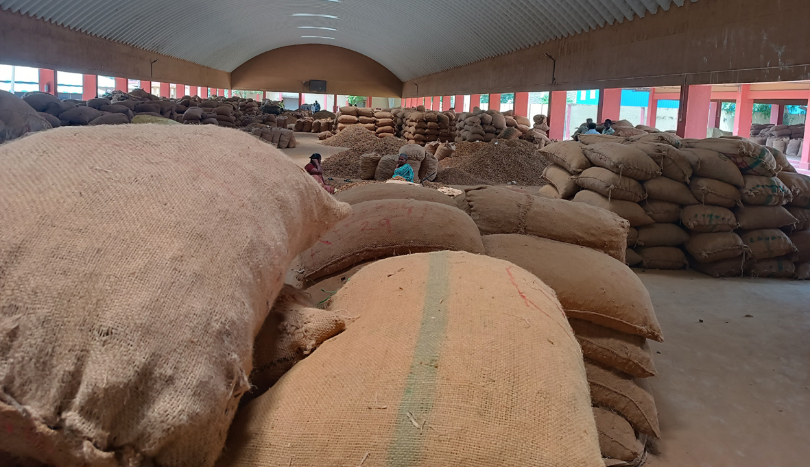 యార్డుకు పసుపు కళ.. అయినా పెరగని ధర..