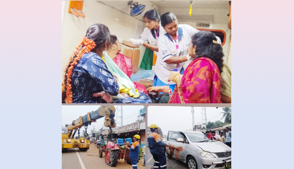 Tractor-collided-with-a-car-Four-persons-suffered-minor-injuries