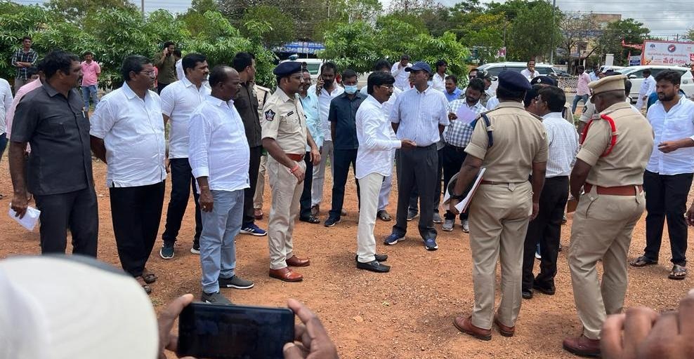 సిఎం పర్యటనకు ఏర్పాట్లు ముమ్మరం