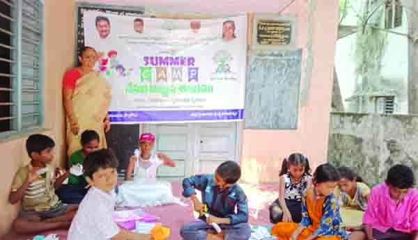 విద్యార్థులకు పలు రకాల పోటీలు