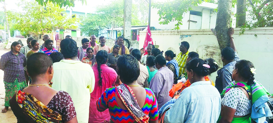 కార్మిక పోరాటాలతోనే సమస్యల పరిష్కారం