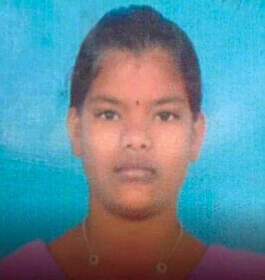 విద్యార్థిని వేల్పుల కామేశ్వరి (ఫైల్‌) 